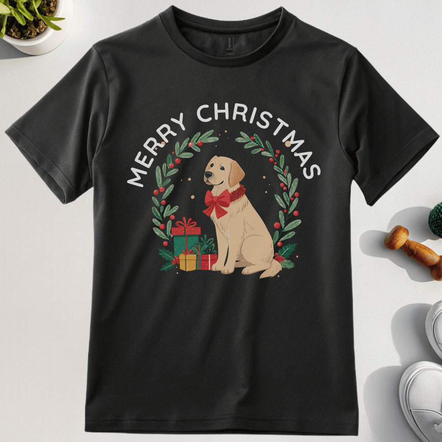 Merry Christmas From Lab T-Shirt