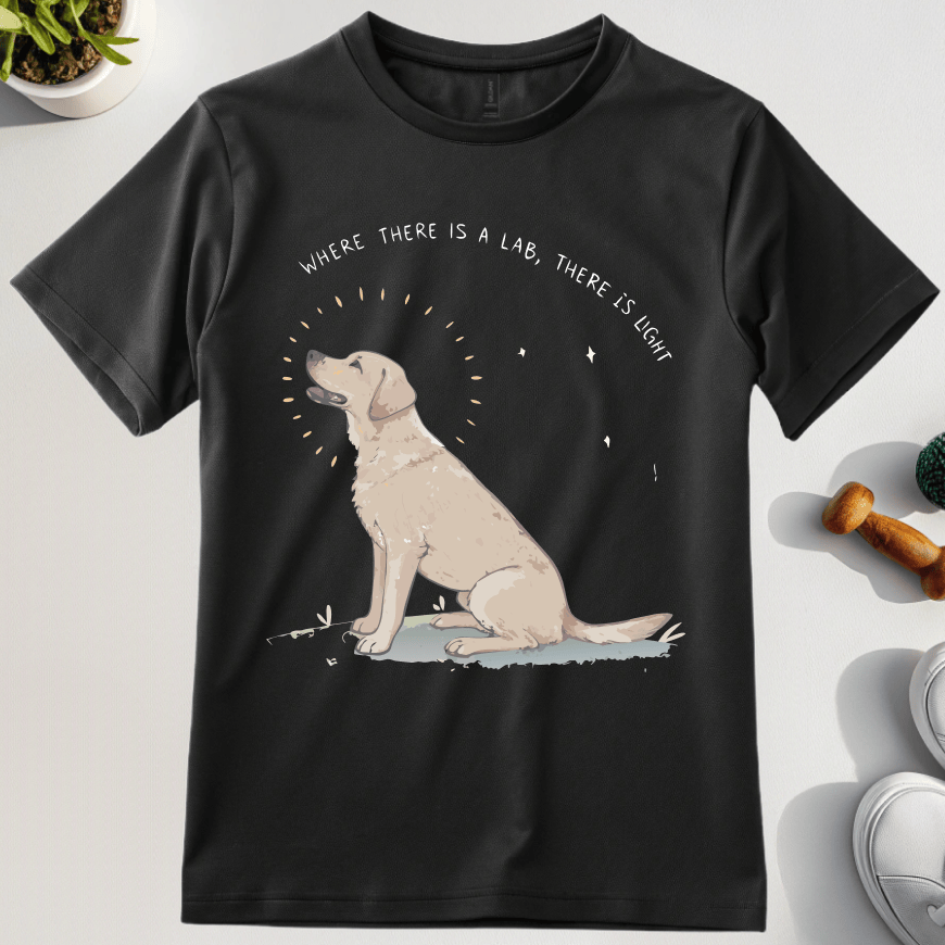 Where There Is A Lab There Is Light T-Shirt