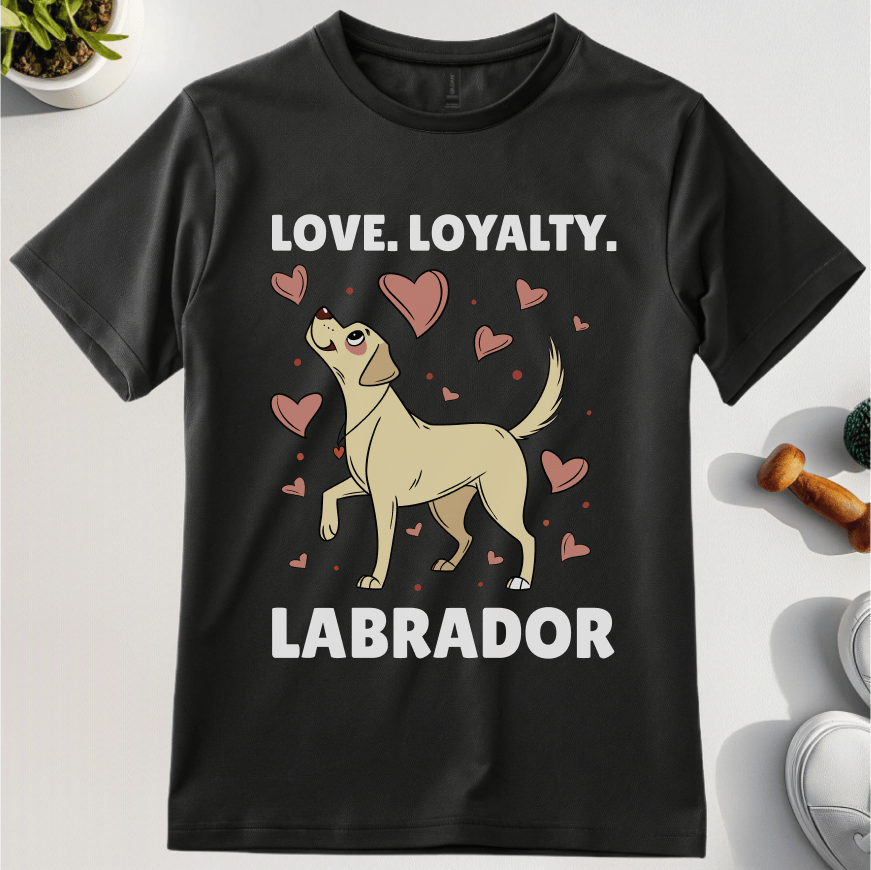 Love Loyalty Labrador T-Shirt