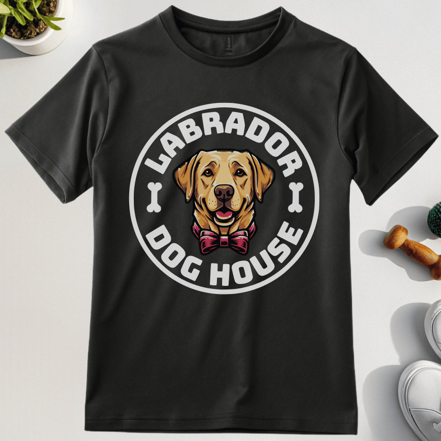 Labrador Dog House T-Shirt