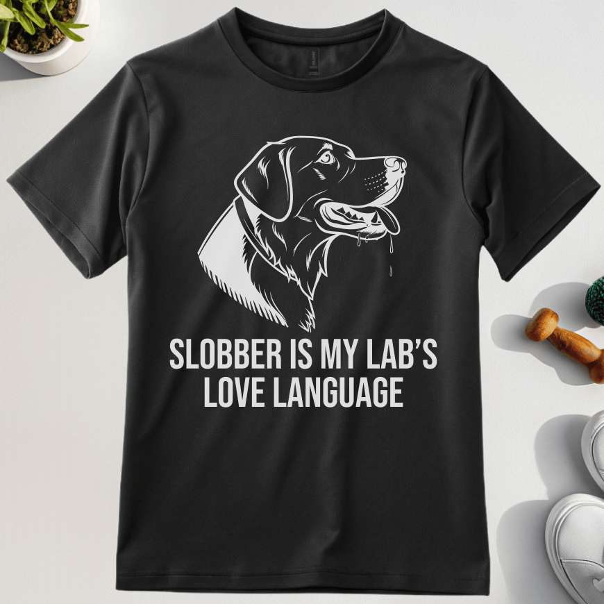 Slobber Is My Labs Love Language T-Shirt