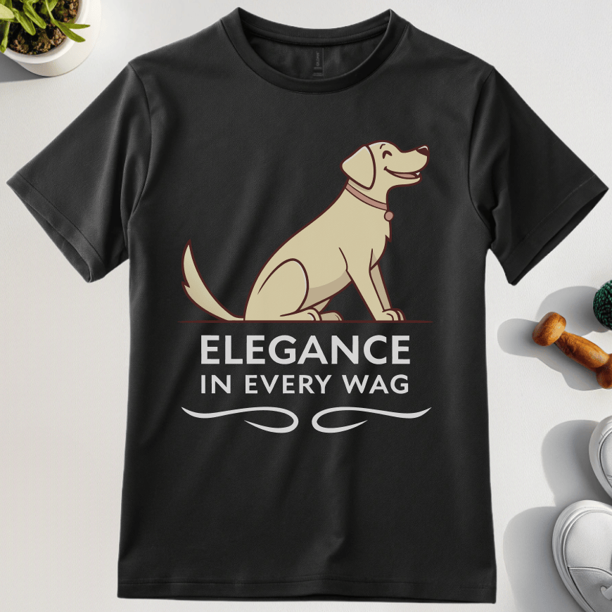 Elegance In Every Wag T-Shirt