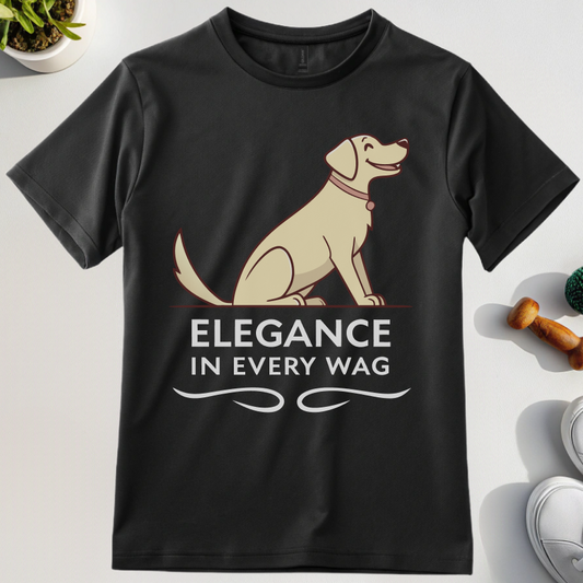 Elegance In Every Wag T-Shirt