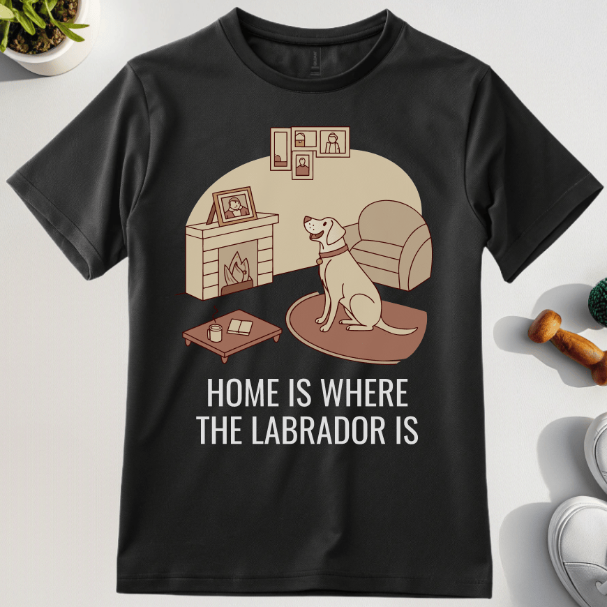 Home Is Where The Lab Is T-Shirt