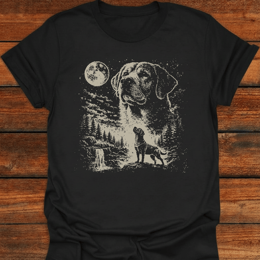 Labs And The Moon T-Shirt