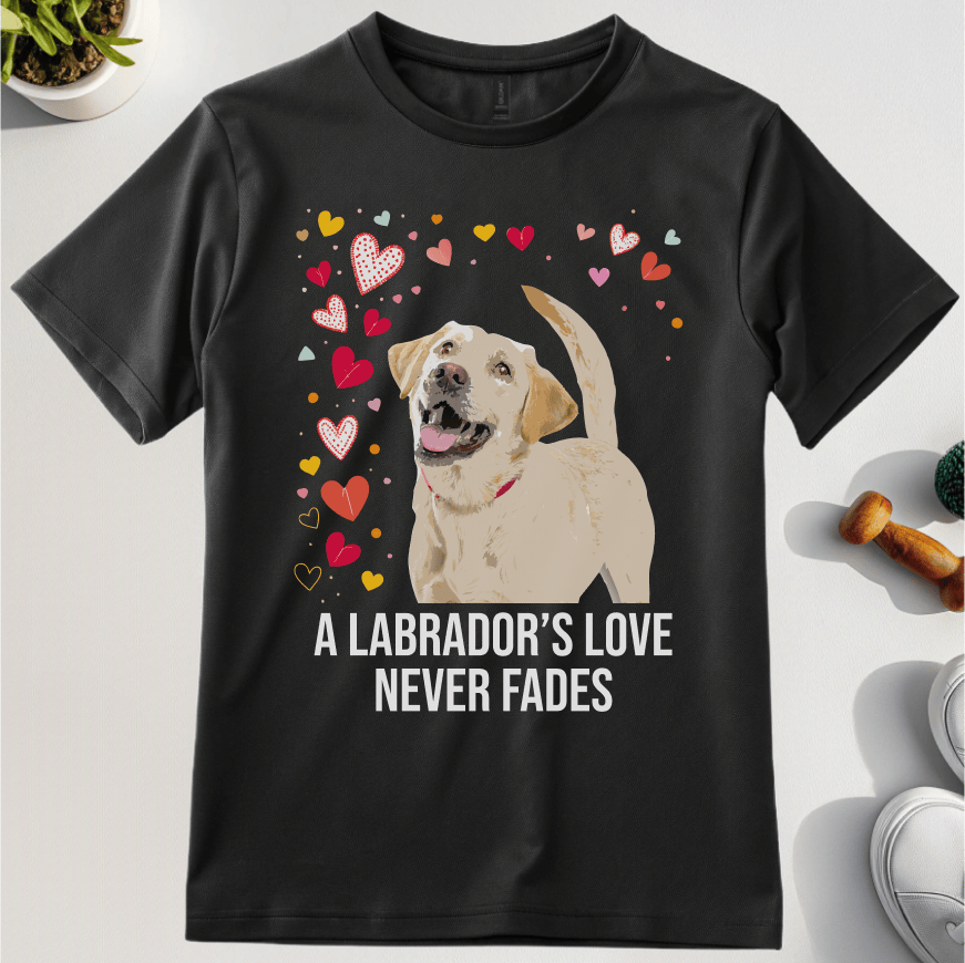 A Labrador's Love Never Fades T-Shirt