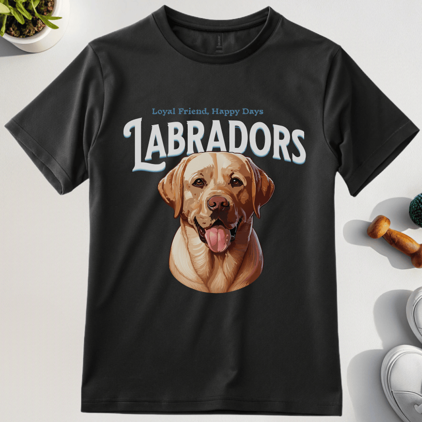 Happy Days Labrador T-Shirt