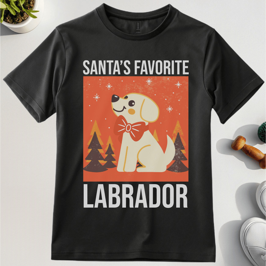 Santas Favorite Labrador T-Shirt
