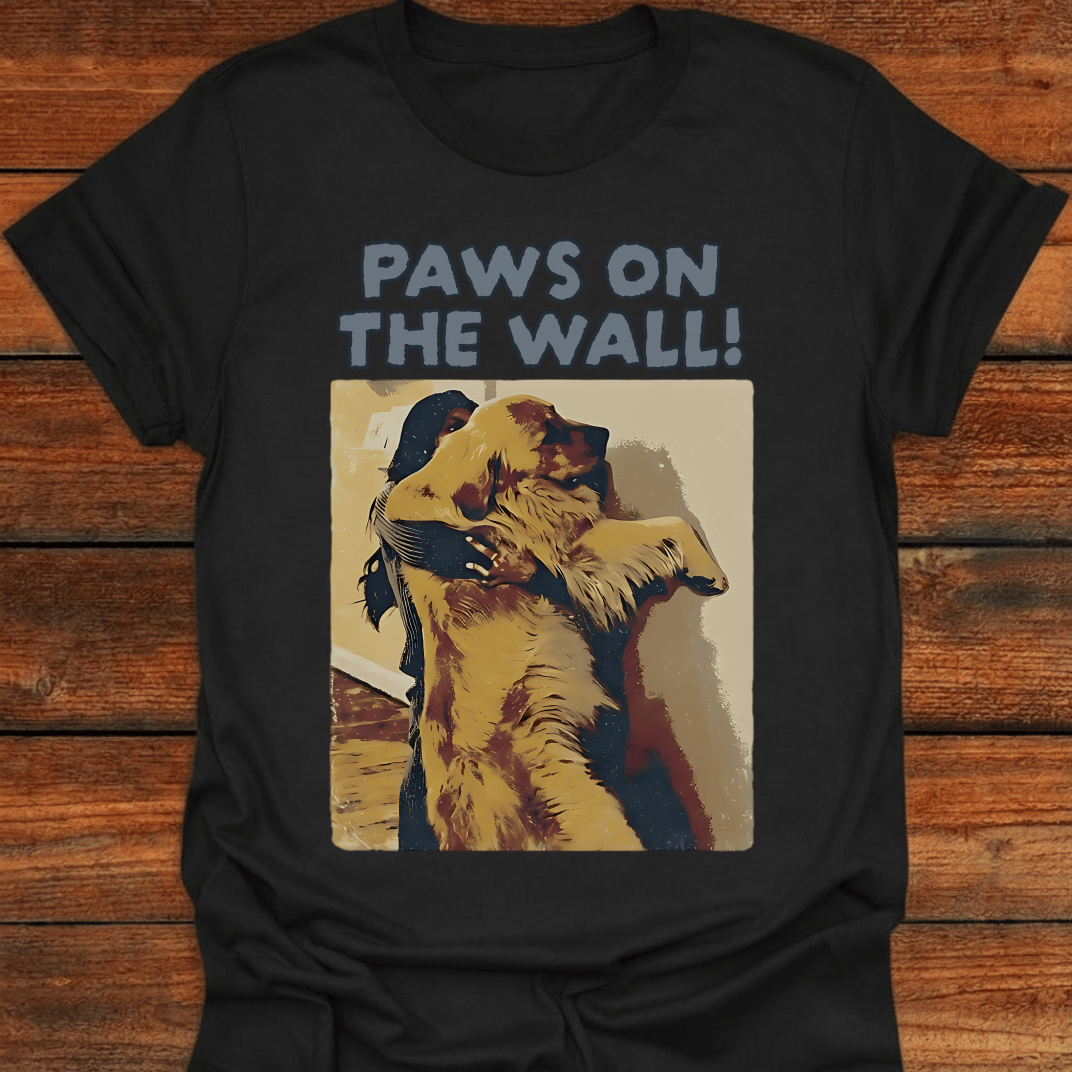 Paws On The Wall T-Shirt