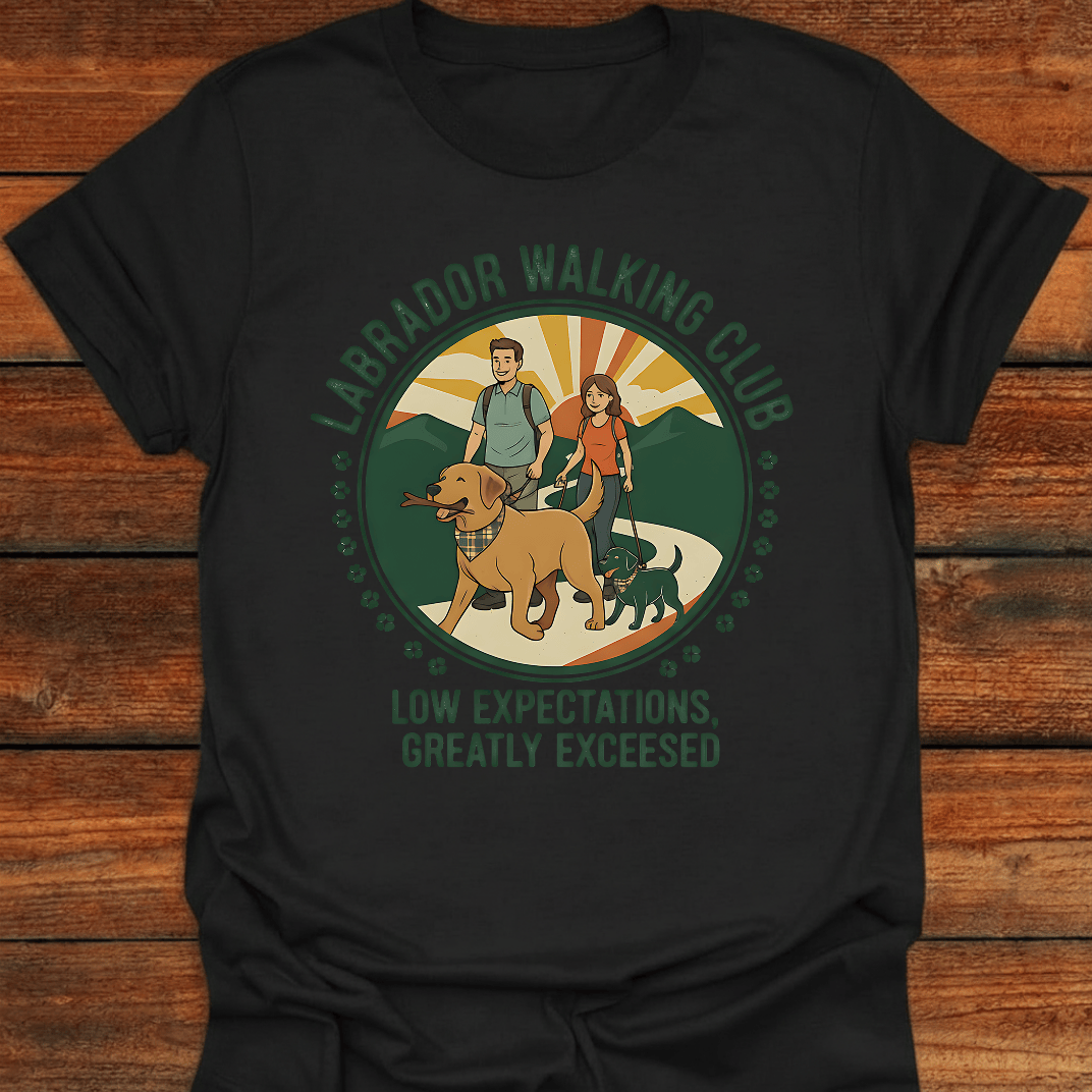 Labrador Walking Club T-Shirt