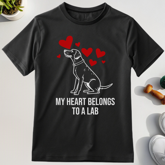 My Heart Belongs To A Lab T-Shirt