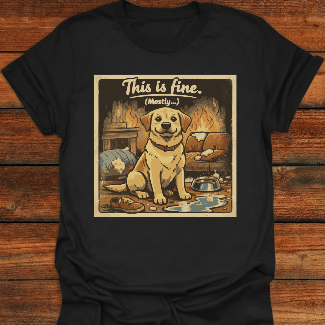 This Is Fine... Mostly T-Shirt
