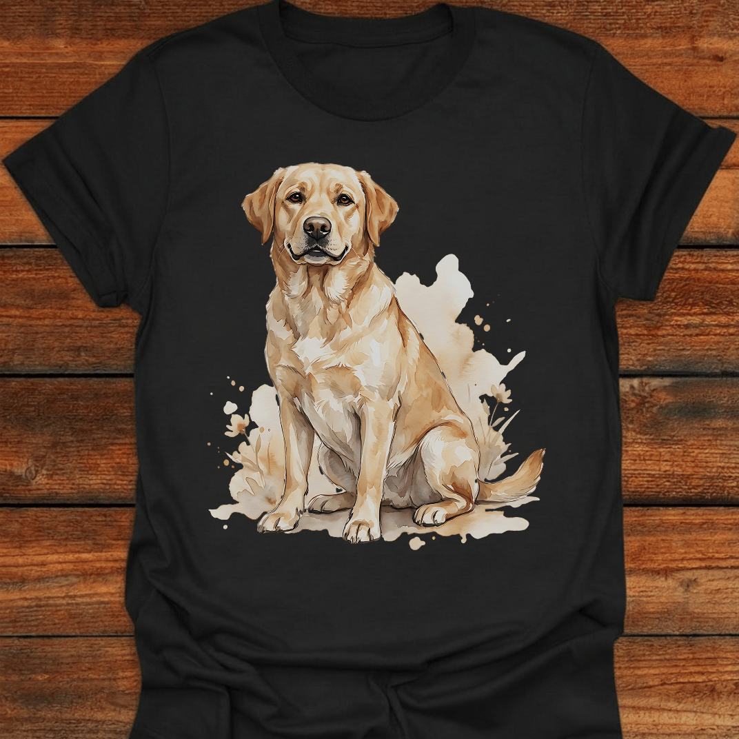 Splash Watercolor Lab T-Shirt