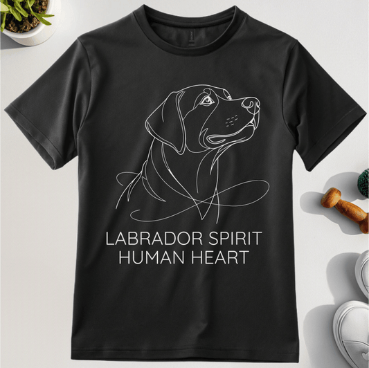 Labrador Spirit Human Heart T-Shirt