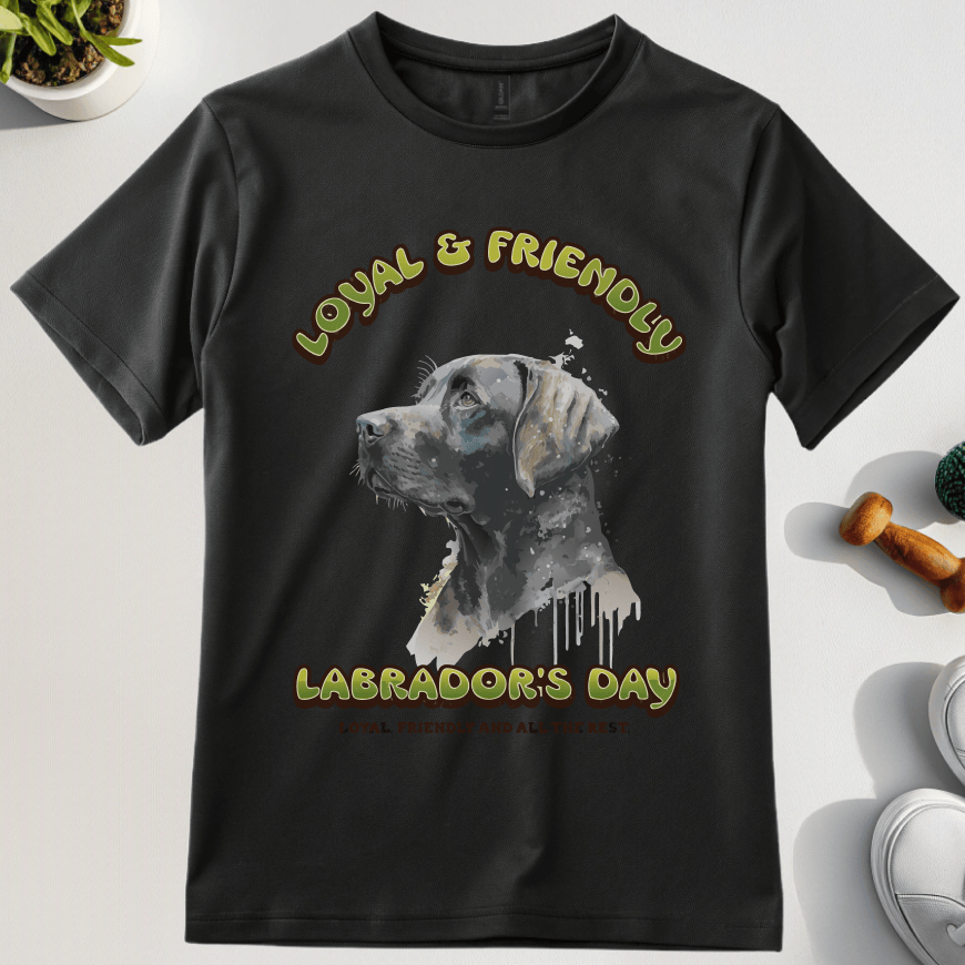Loyal & Friendly Lab T-Shirt