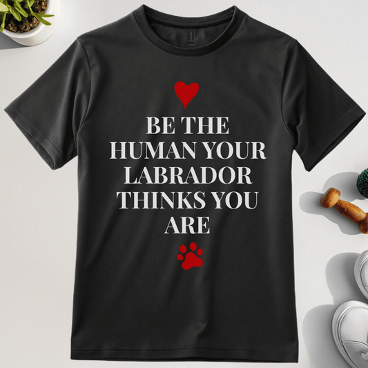 Be The Human Your Labrador Thinks You Are T-Shirt