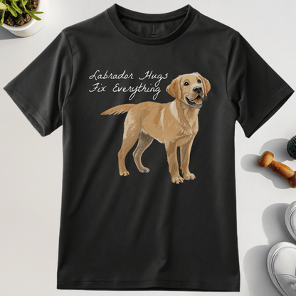 Labrador Hugs Fix Everything T-Shirt