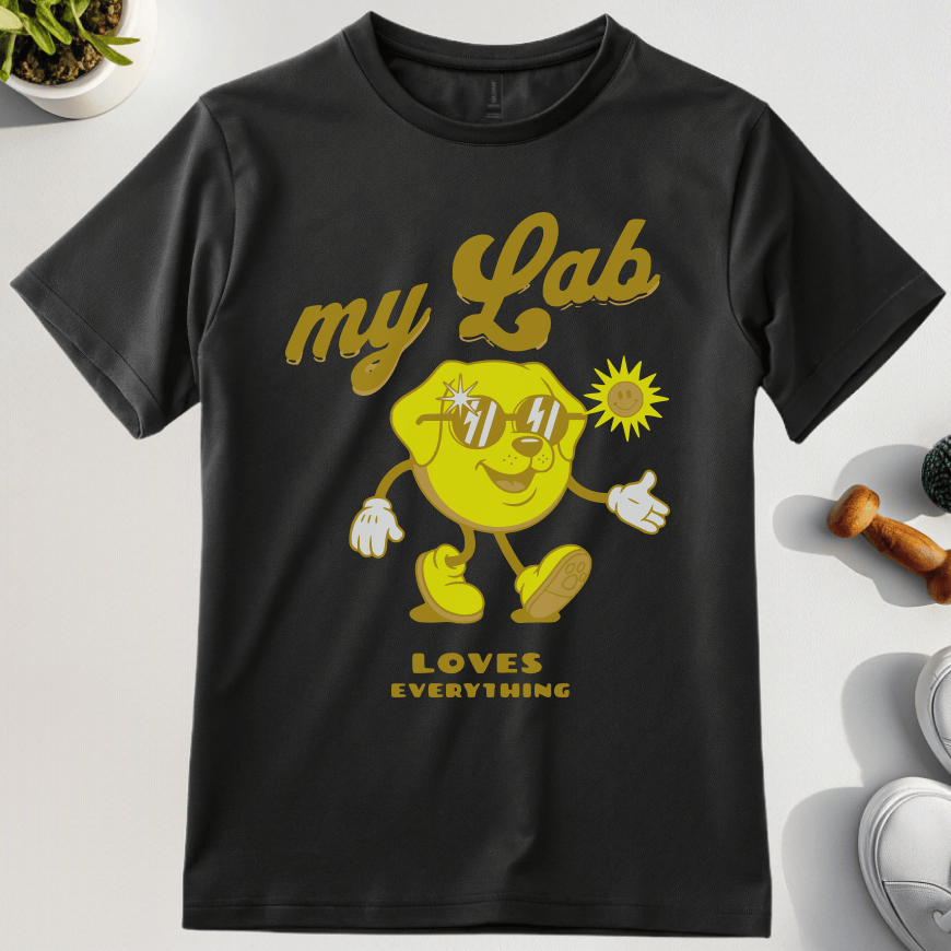 My Lab Loves Everything T-Shirt
