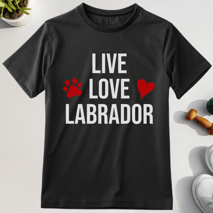 Live, Love, Labradors T-Shirt