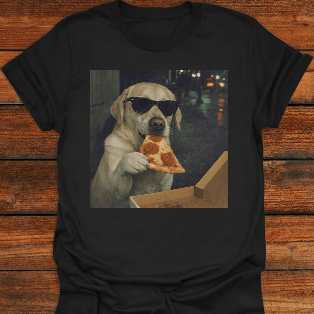 Pizza Eating Lab T-Shirt