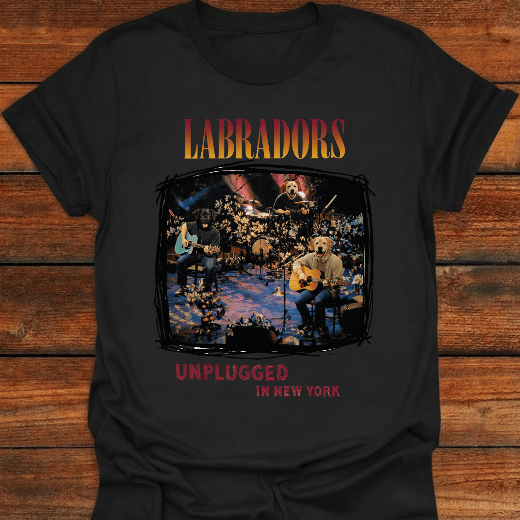 Labradors Unplugged T-Shirt