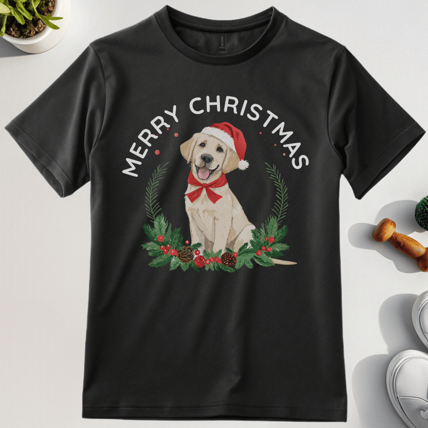 Merry Christmas From My Lab T-Shirt