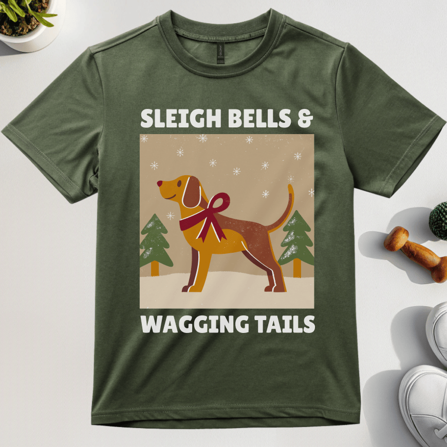 Sleigh Bells & Wagging Tails T-Shirt