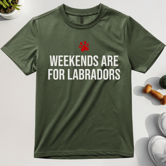 Weekends Are For Labradors T-Shirt