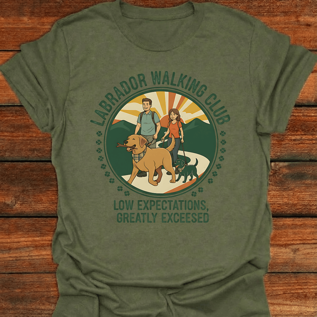 Labrador Walking Club T-Shirt