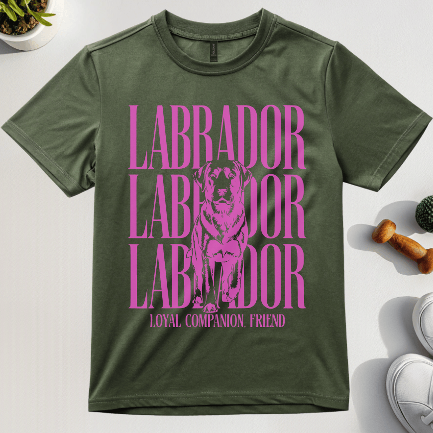Labrador Loyal Companion Friend T-Shirt