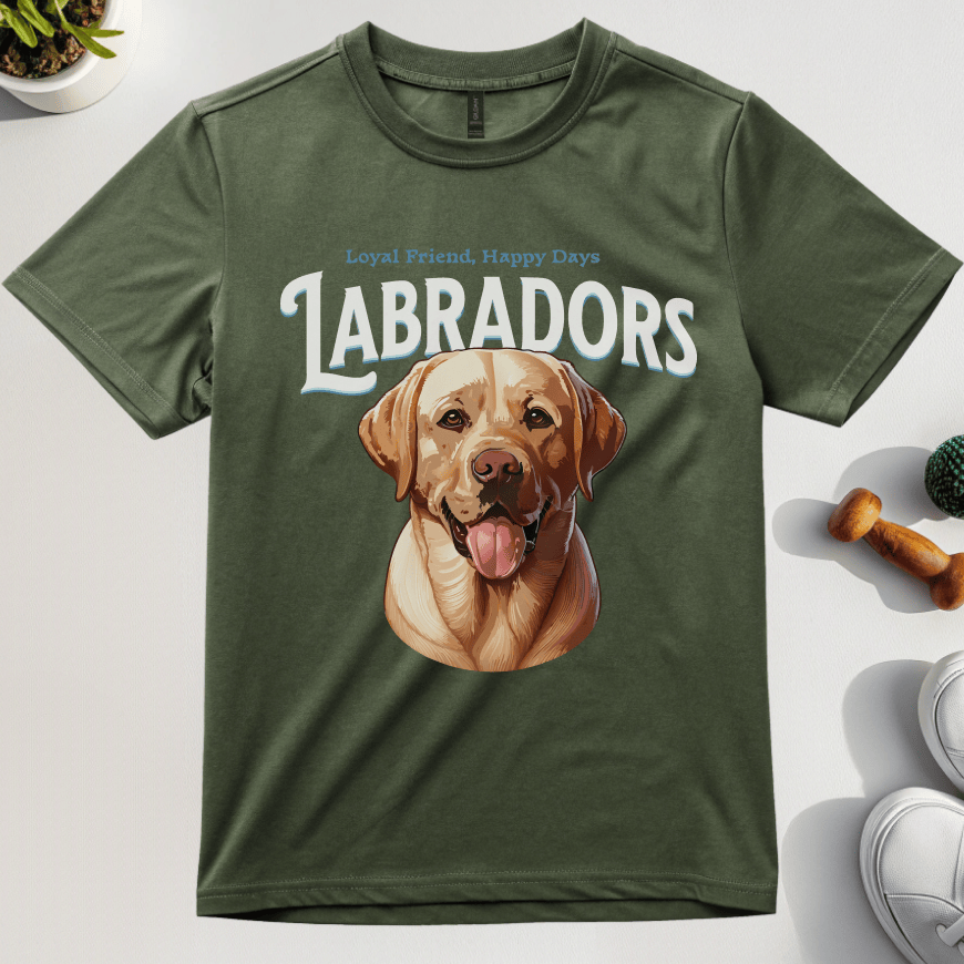 Happy Days Labrador T-Shirt