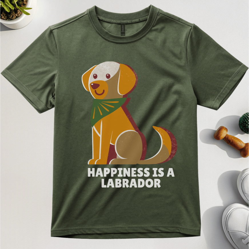 Happiness Is A Labrador T-Shirt