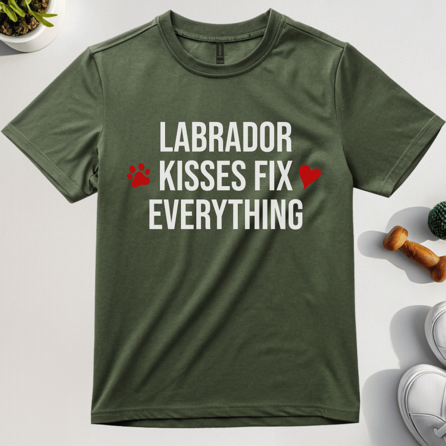 Labrador Kisses Fix Everything T-Shirt