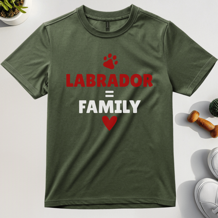 Labrador = Family T-Shirt