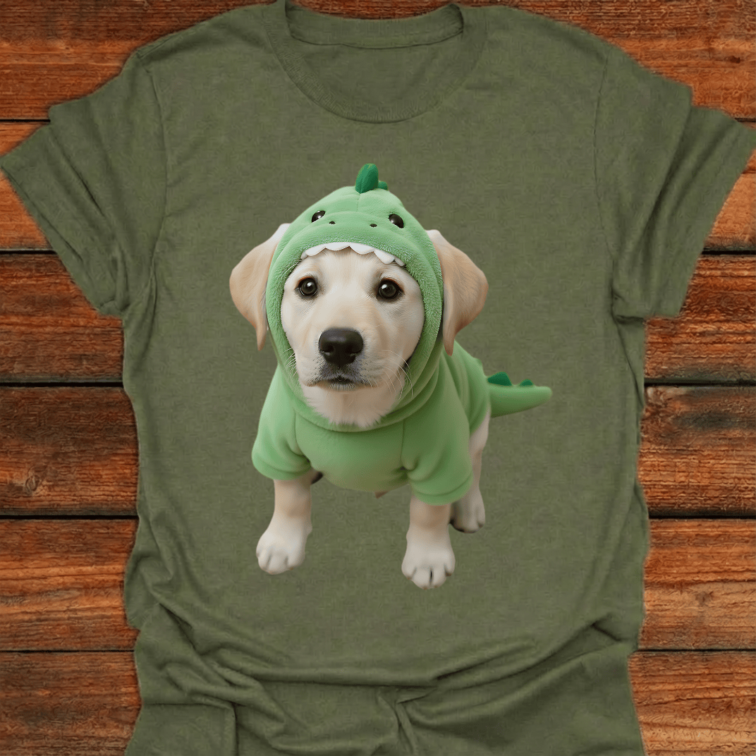Dino Puppy Lab T-Shirt