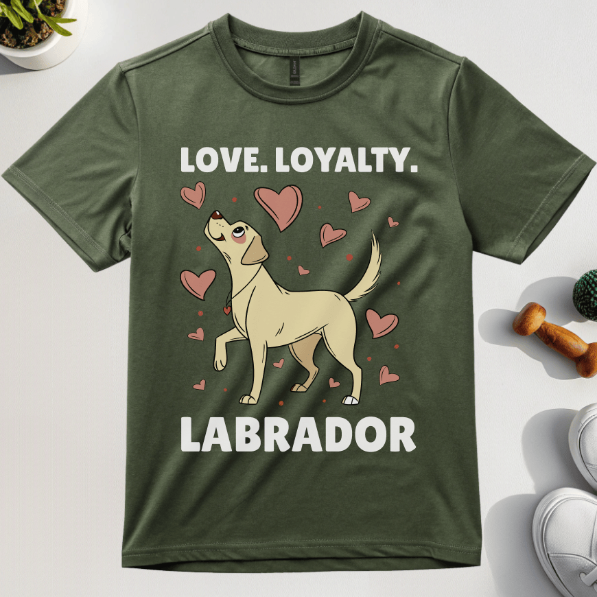 Love Loyalty Labrador T-Shirt