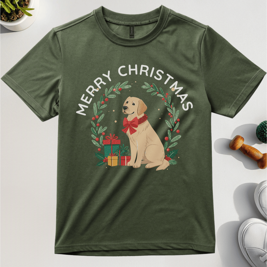 Merry Christmas From Lab T-Shirt