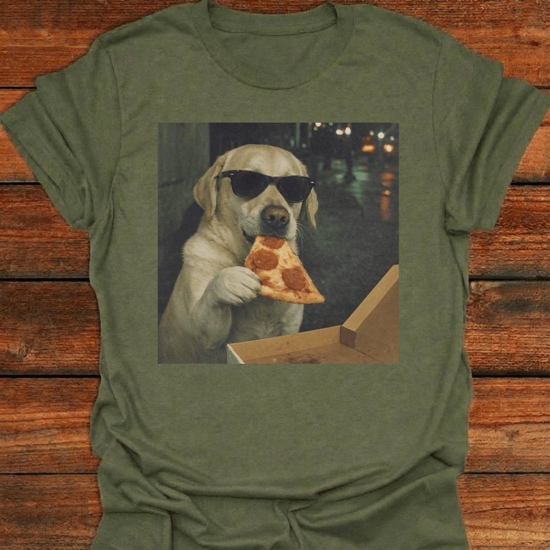 Pizza Eating Lab T-Shirt