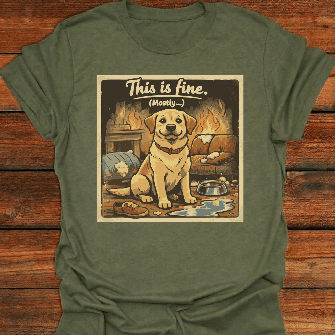 This Is Fine... Mostly T-Shirt