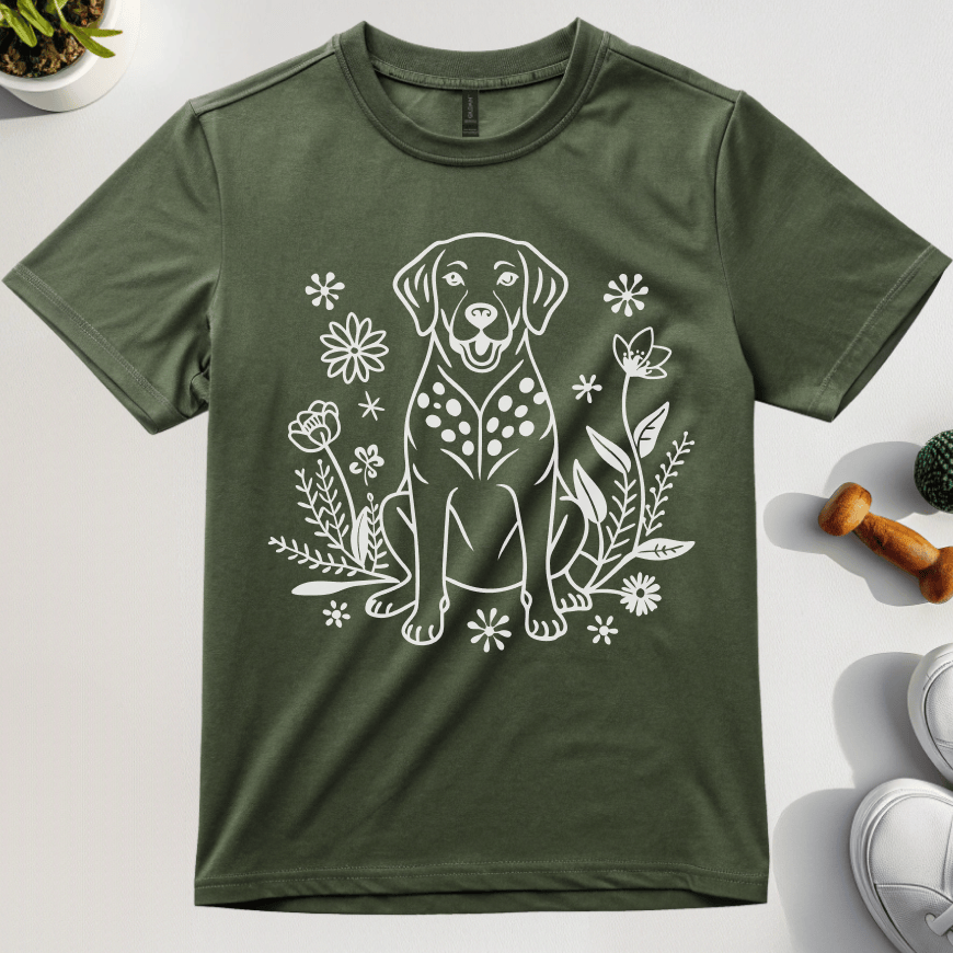 Floral Lab T-Shirt