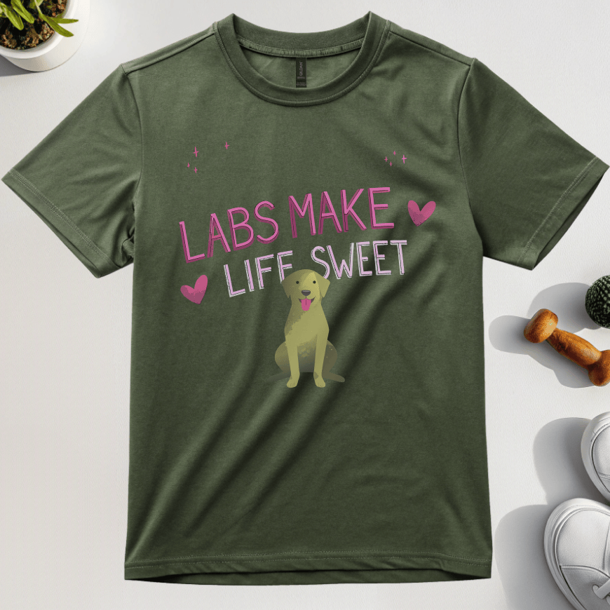 Labs Make Life Sweet T-Shirt