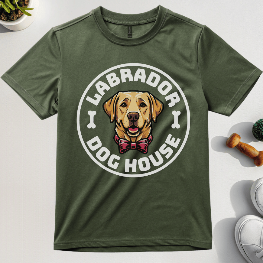 Labrador Dog House T-Shirt