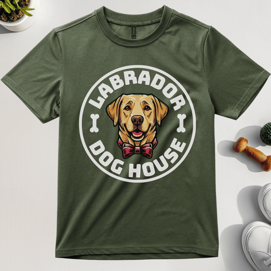 Labrador Dog House T-Shirt
