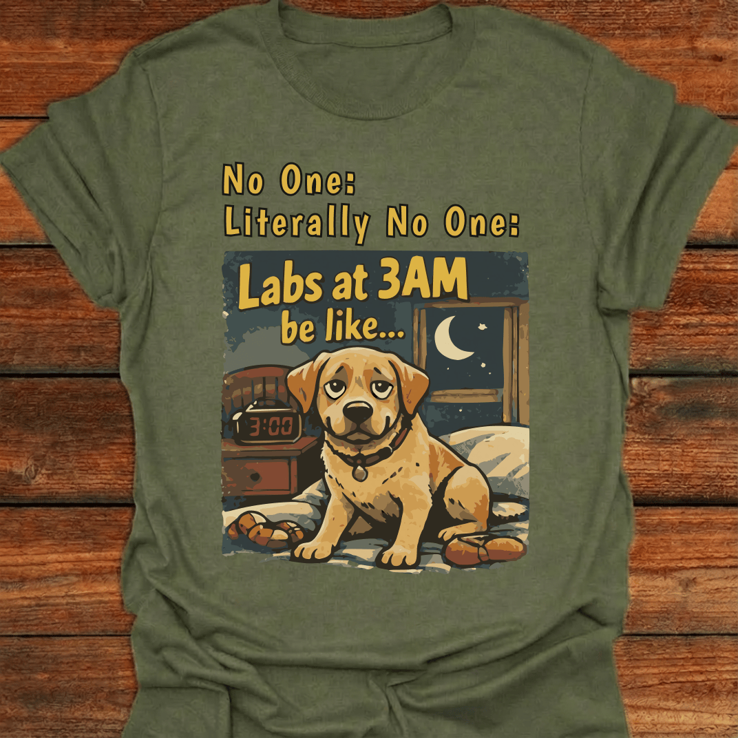 Labs At 3am Be Like T-Shirt
