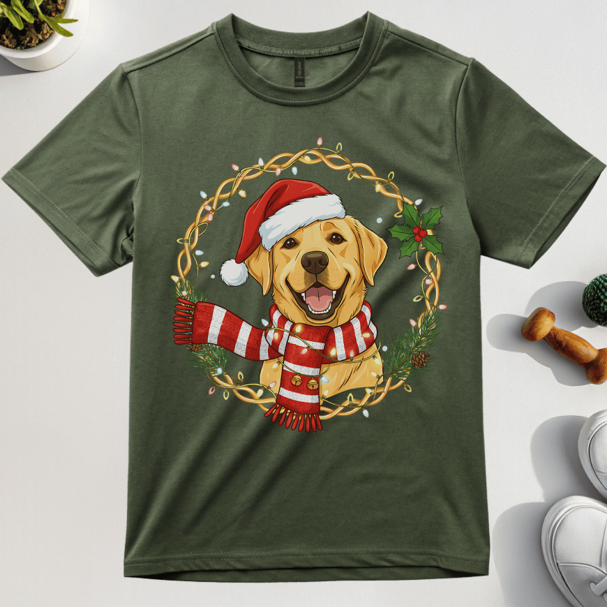 Santa Lab T-Shirt