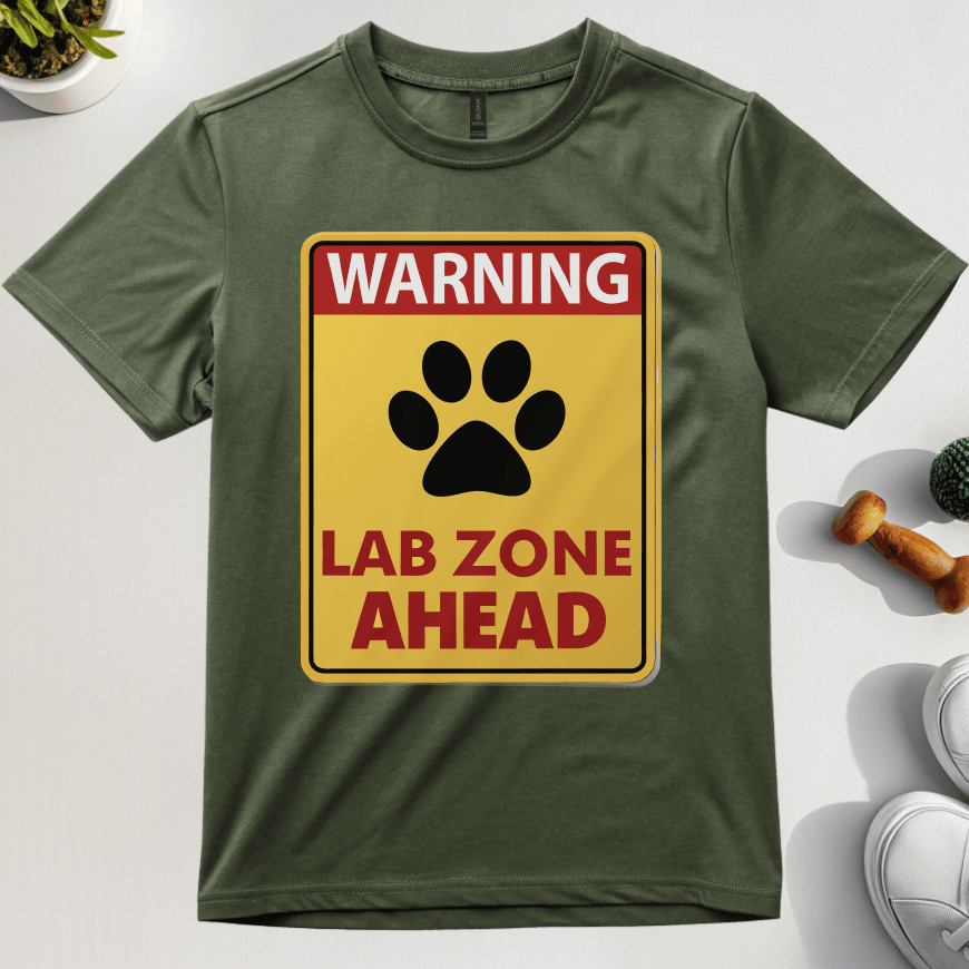 Warning Lab Zone Ahead T-Shirt