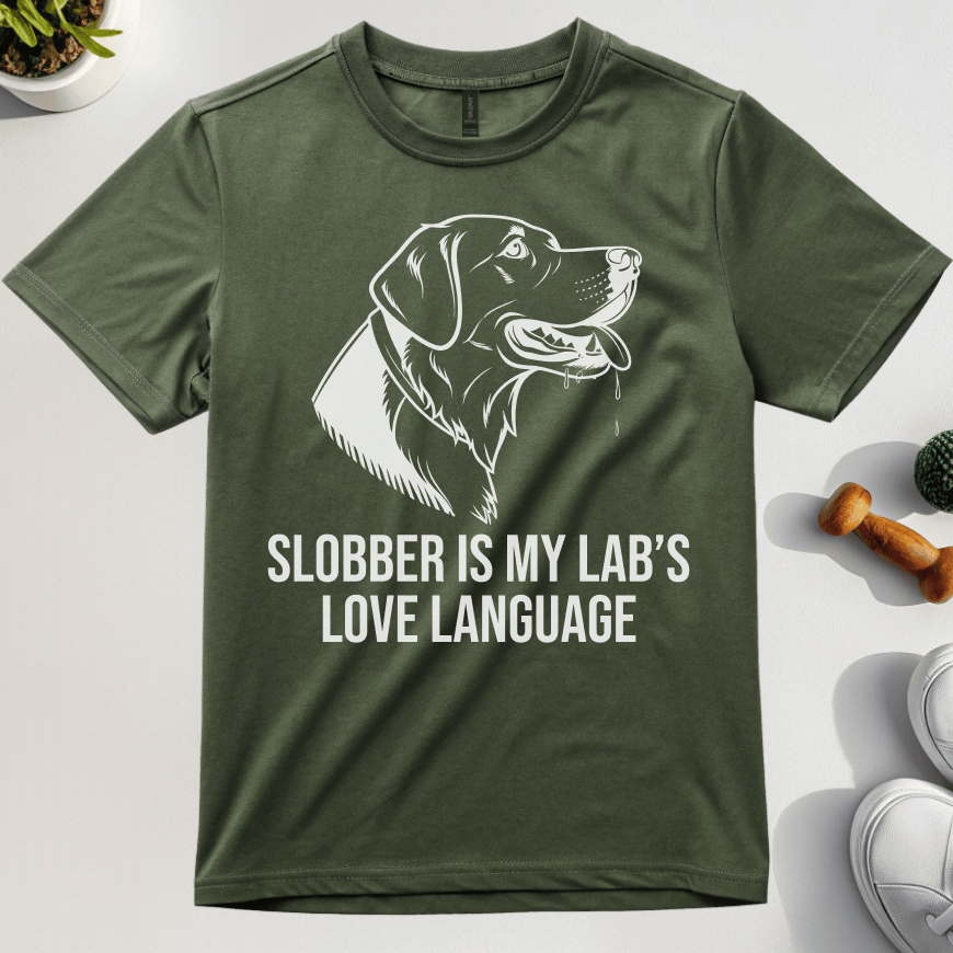 Slobber Is My Labs Love Language T-Shirt