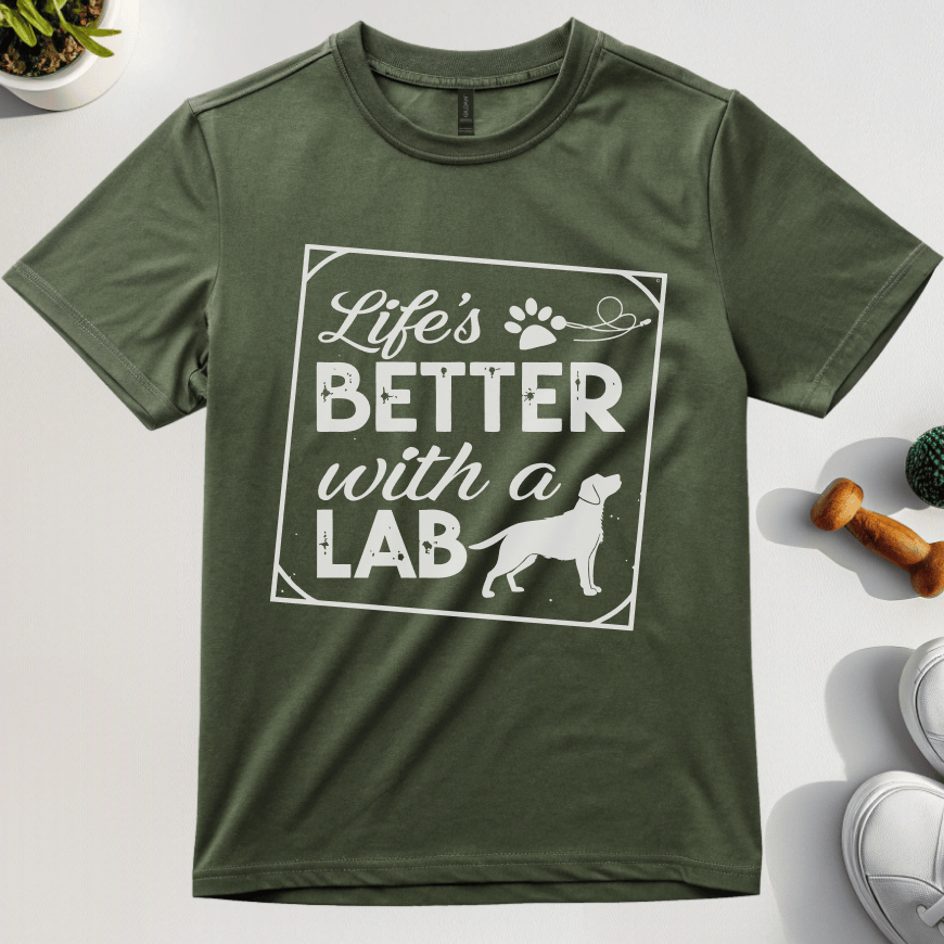 Life's Better With A Lab T-Shirt