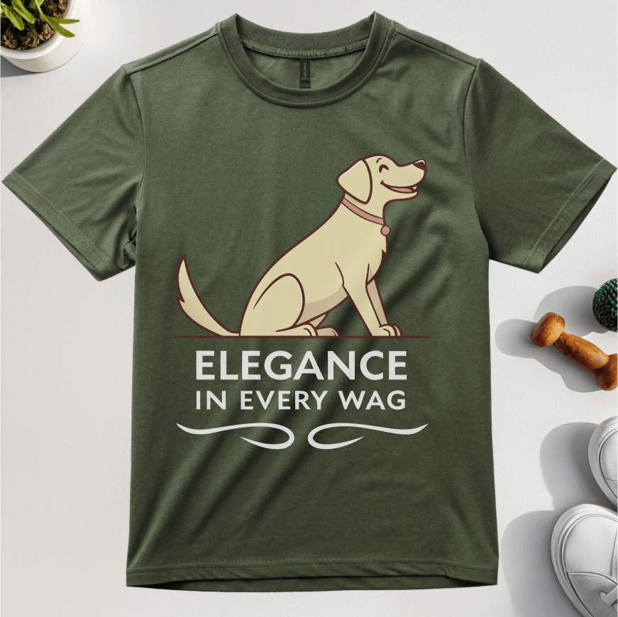 Elegance In Every Wag T-Shirt