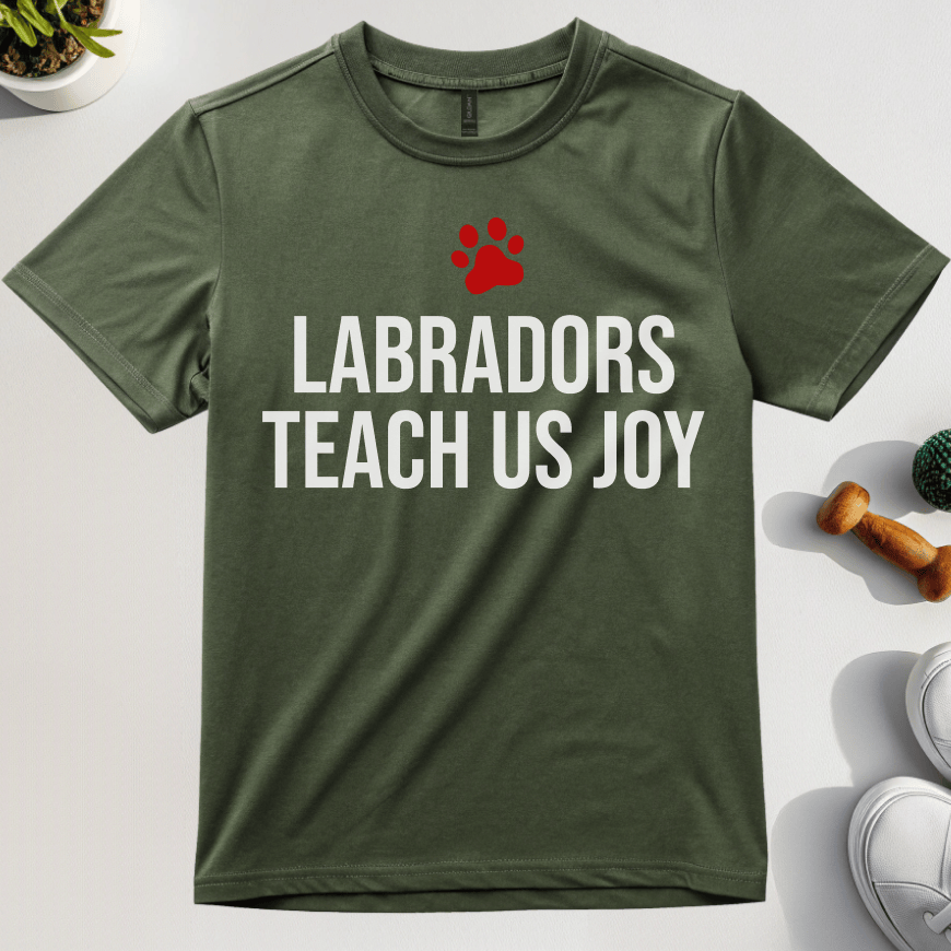 Labradors Teach Us Joy T-Shirt